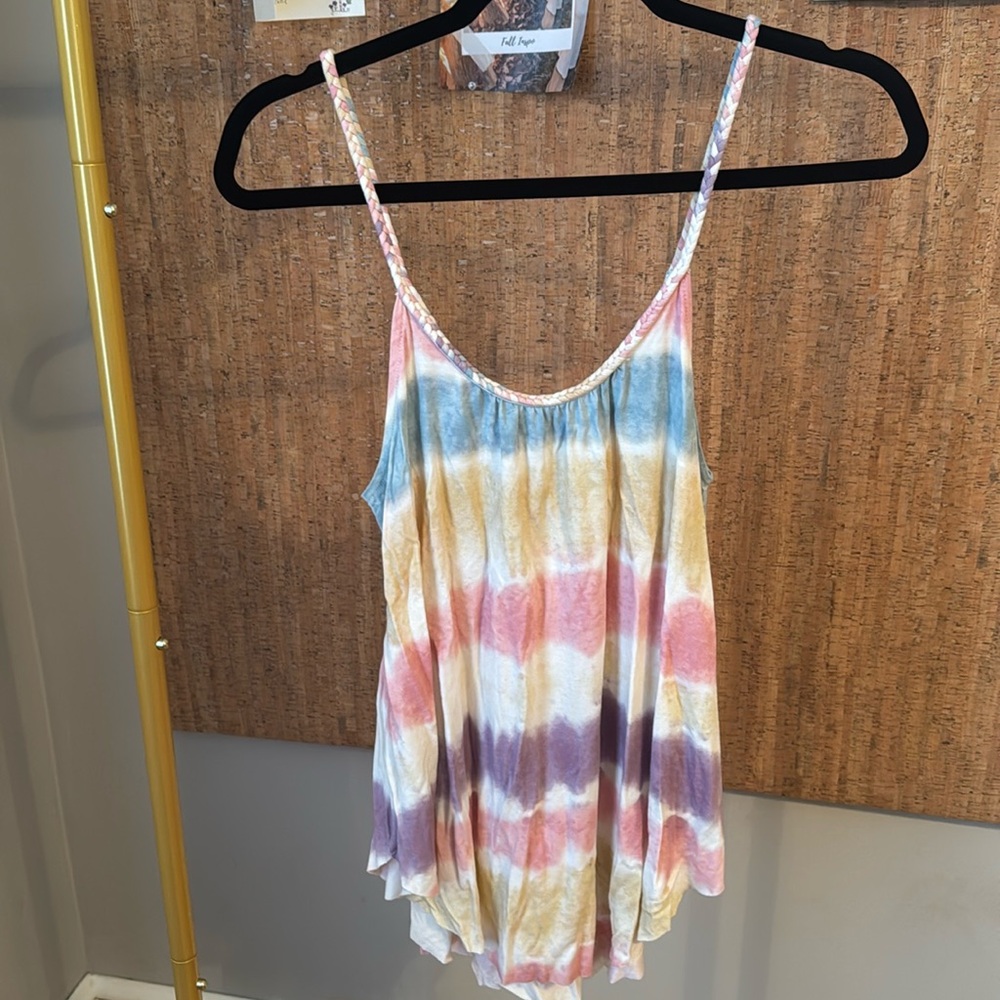 Tie dye tank